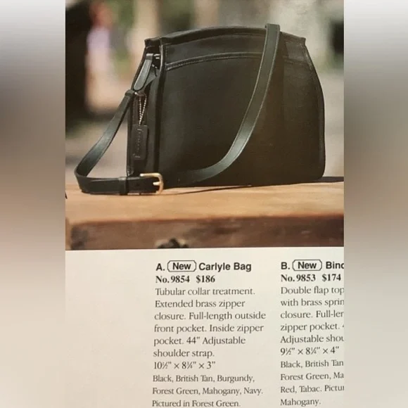 Project bag: Coach Carlyle 9854 - Picture 13 of 13